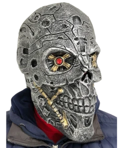 Rubber Johnnies Horror Masks Cyborg Robot Mask Genysis