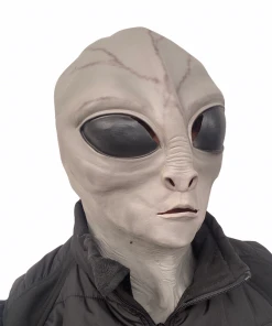 Rubber Johnnies Horror Masks Grey Alien Mask.