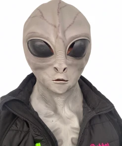 Rubber Johnnies Horror Masks Grey Alien Mask.