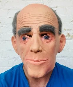 Rubber Johnnies Masks Old Man Bald Head Mask 'Aussie John'