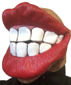 Rubber Johnnies Big Mouth Mask People Masks