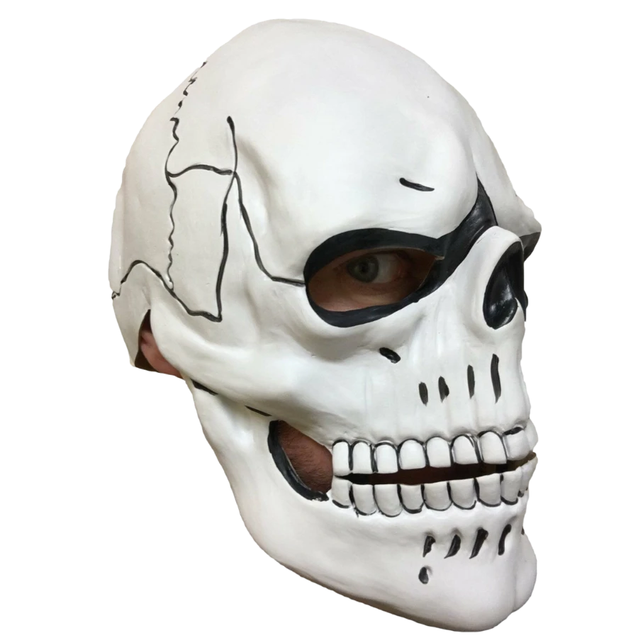 Rubber Johnnies White Bond Skull Mask 1 Rubber Johnnies White Bond Skull Mask