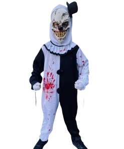 Rubber Johnnies Kids Terrifying Clown Costume
