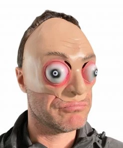 Rubber Johnnies Half Face Masks Bug Eyes Half Face Mask