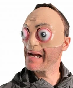 Rubber Johnnies Half Face Masks Bug Eyes Half Face Mask