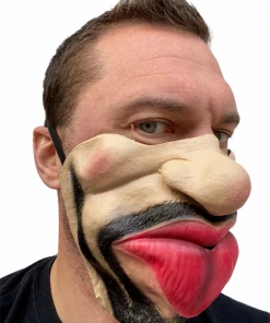 Rubber Johnnies Half Face Masks Busta Lip Half Face Mask
