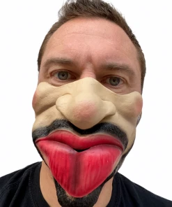 Rubber Johnnies Half Face Masks Busta Lip Half Face Mask