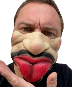 Rubber Johnnies Half Face Masks Busta Lip Half Face Mask