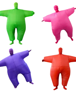 Rubber Johnnies Kids Inflatable Fat Suit, Blow Up Sumo