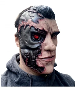 Rubber Johnnies Arnold Schwarzenegger Cyborg Face Mask.