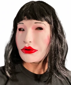 Rubber Johnnies White Female 'DEMI' Lady Doll Mask Masks