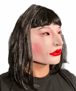 Rubber Johnnies White Female 'DEMI' Lady Doll Mask Masks