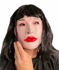 Rubber Johnnies White Female 'DEMI' Lady Doll Mask Masks