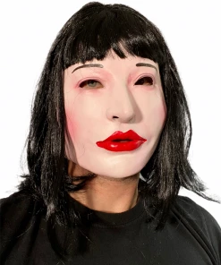Rubber Johnnies White Female 'DEMI' Lady Doll Mask Masks