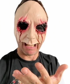 Rubber Johnnies Bloody Gouged Out Eyes Face Mask