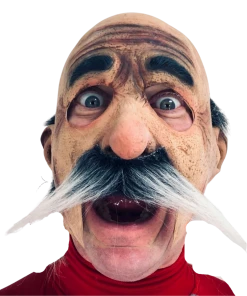 Rubber Johnnies Masks Old Man 'GIUSEPPE' Mask