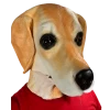 Rubber Johnnies Golden Labrador High Quality Latex Mask