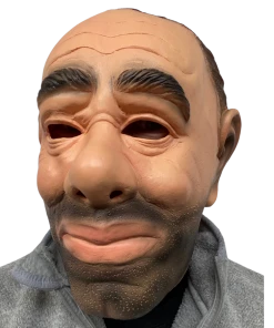 Rubber Johnnies Old Man 'Gangster' Mask