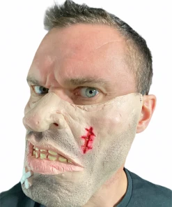Rubber Johnnies Half Face Masks Hard Man 'Thug' Half Face Mask