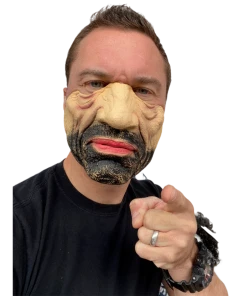 Rubber Johnnies 'Buster' The Hard Man Half Face Mask