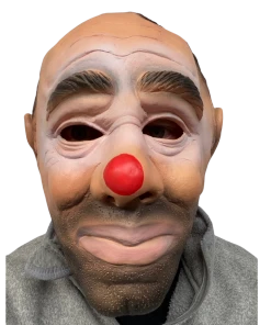 Rubber Johnnies People Masks Hobo Clown Mask