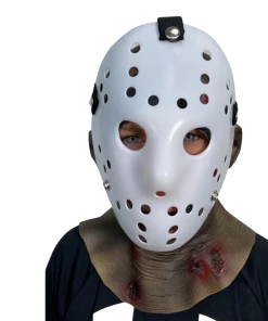 Rubber Johnnies Teen Jason Rotten Bloody Hood Mask. Kids Masks