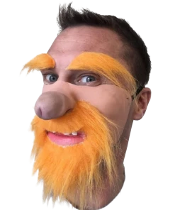 Rubber Johnnies Ginger Dick Nose Mask