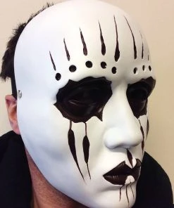 Rubber Johnnies Joey Jordison Heavy Metal Drummer Resin Mask Horror Masks