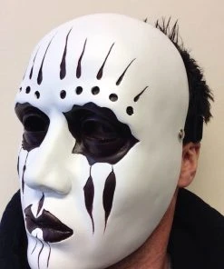 Rubber Johnnies Joey Jordison Heavy Metal Drummer Resin Mask Horror Masks