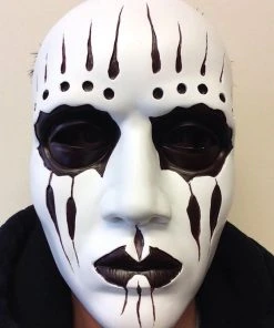 Rubber Johnnies Joey Jordison Heavy Metal Drummer Resin Mask Horror Masks