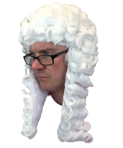 Rubber Johnnies Lord Chief Justice Wig Accessories