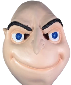 Rubber Johnnies Kids Felonious Cartoon Villain Mask