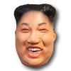 Rubber Johnnies Laughing Kim Jong Mask People Masks
