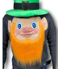 Rubber Johnnies St Patricks Day St. Patricks Day Ireland Top Hat & Mask
