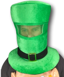 Rubber Johnnies St Patricks Day St. Patricks Day Ireland Top Hat & Mask