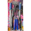 Rubber Johnnies Movie Props Kids Ninja Master Sword Toy Weapons