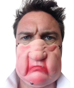 Rubber Johnnies Mole Chin Half Mask