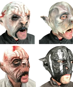 Rubber Johnnies Beastial Orc Masks Horror Masks
