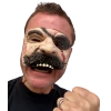 Rubber Johnnies Pirate Half Face Mask