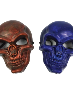 Rubber Johnnies Kids Plastic Skull Masks