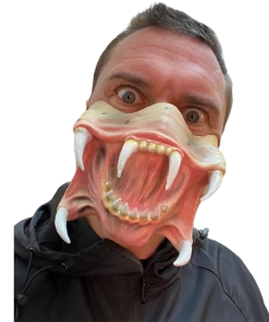 Rubber Johnnies Space Alien Half Mask