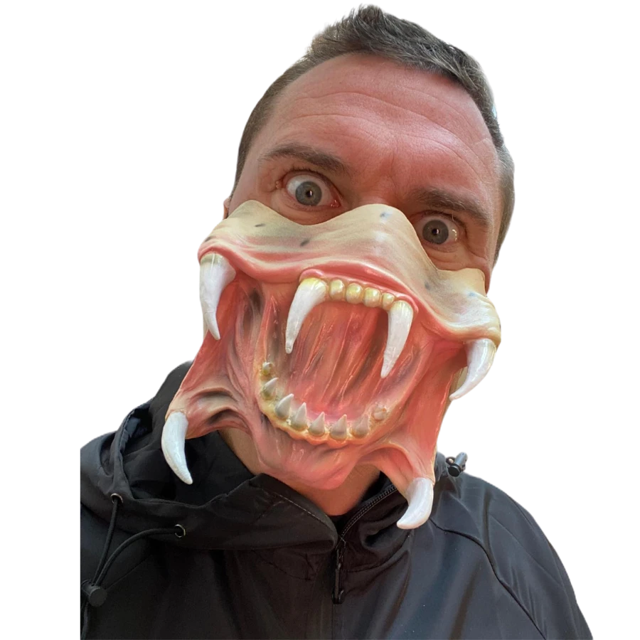 Rubber Johnnies Space Alien Half Mask 1 Rubber Johnnies Space Alien Half Mask