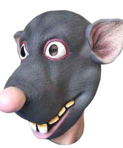 Rubber Johnnies Funny Cartoon Rat Mask Animal Masks