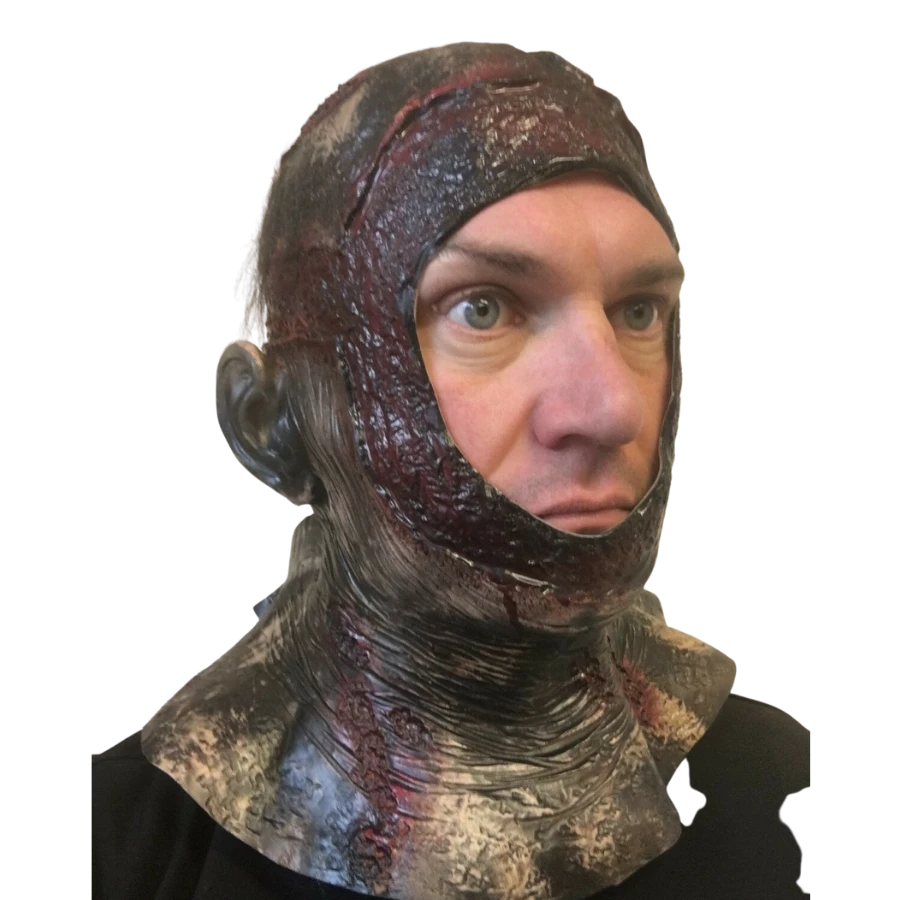Rubber Johnnies Rotting Bloody Hood Horror Masks 1 Rubber Johnnies Rotting Bloody Hood Horror Masks