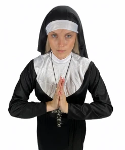 Rubber Johnnies Adult Valak Nun Costume Womens Costumes
