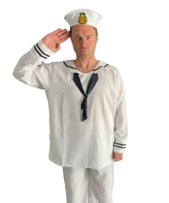 Rubber Johnnies Mens Sailor Costume Costumes