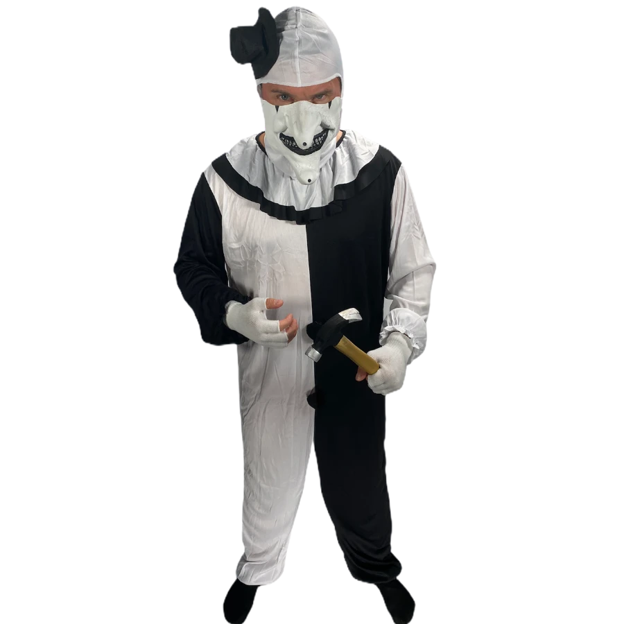 Rubber Johnnies Costumes Terrifying Clown Costume 1 Rubber Johnnies Costumes Terrifying Clown Costume