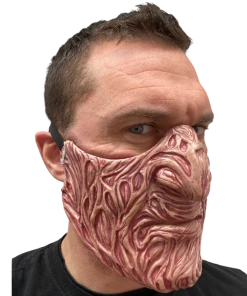 Rubber Johnnies Freddy 'Burnt Nightmare' Half Mask. Horror Masks