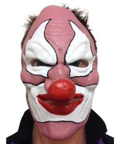 Rubber Johnnies TM Clown Face Mask Horror Masks