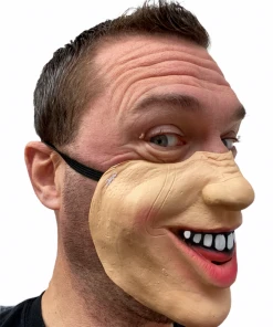 Rubber Johnnies Smiley Guy Half Face Mask 8 Rubber Johnnies Smiley Guy Half Face Mask